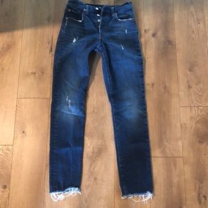 Levi Distress Skinny Jeans